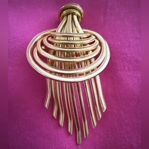 Vintage Napier Gold Tone Brooch